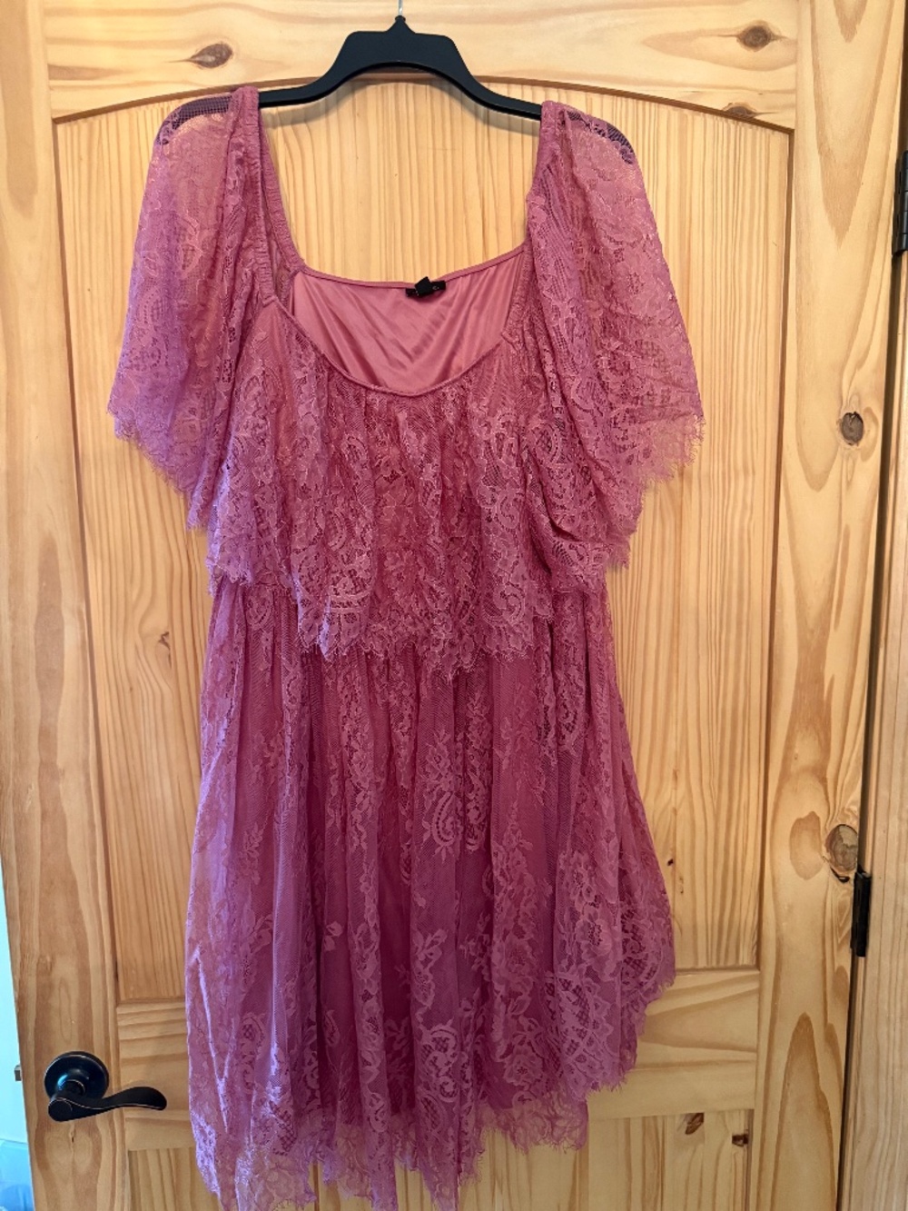 Torrid lace off the shoulder midi dress NWOT